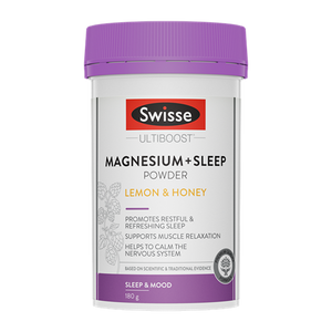 澳洲  Swisse Ultiboost 天然草本鎂+助睡眠粉 (緩解神經緊張+助入睡) Magnesium + Sleep Powder 180g