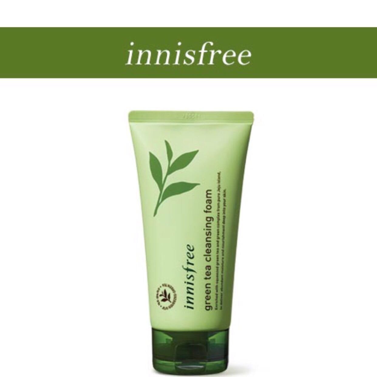 Innisfree 綠茶保濕潔面膏 150ML - La Fée Beauty