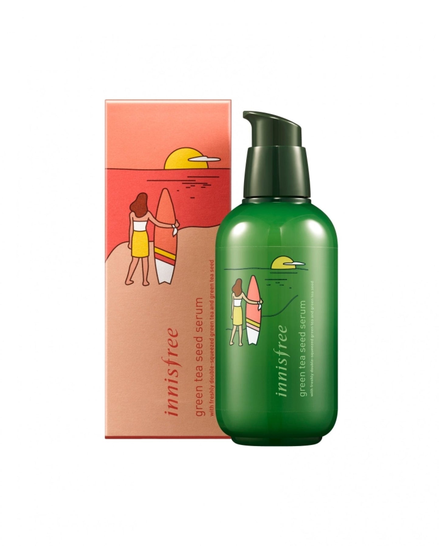 Innisfree 悅詩風吟 綠茶籽精萃小綠瓶 2018限量版 160ML - La Fée Beauty