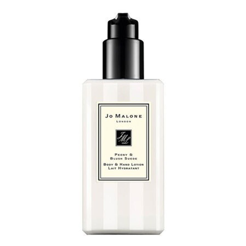 JO MALONE LONDON Peony & Blush Suede Body And Hand Lotion 牡丹與胭紅麂絨手部及身體潤膚乳液 250ml - La Fée Beauty
