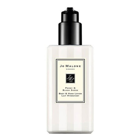 JO MALONE LONDON Peony & Blush Suede Body And Hand Lotion 牡丹與胭紅麂絨手部及身體潤膚乳液 250ml - La Fée Beauty