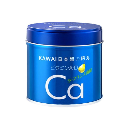 日本 KAWAI Ca梨の鈣 啤梨風味 180粒 - La Fée Beauty