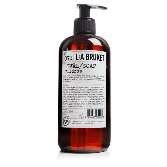 L:A BRUKET N°071 野玫瑰沐浴液 450ML - La Fée Beauty