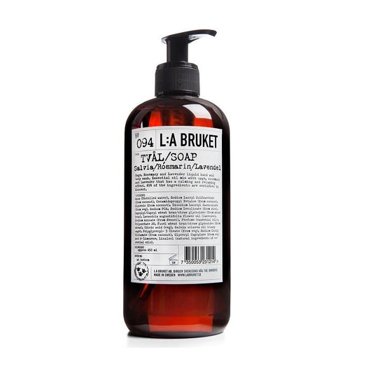 L:A BRUKET N°094鼠尾草/迷迭香薰衣草沐浴液 450ML - La Fée Beauty