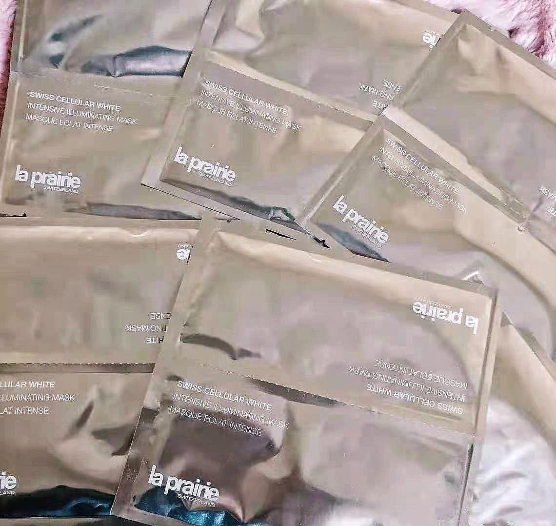 La Prairie Swiss Cellular White Intensive Illuminating Mask 活細胞深層美白亮肌面膜 10片(拆盒散裝） - La Fée Beauty