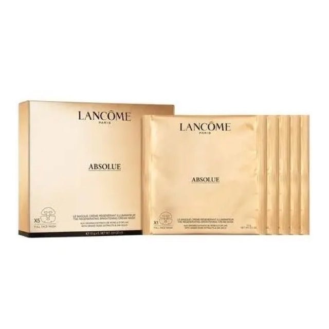 Lancome 極致完美菁純24K純金面膜 5片 - La Fée Beauty