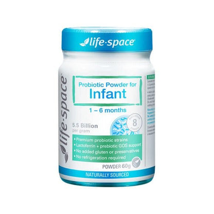 澳洲 Life-Space 新生兒益生菌粉 （1-6個月）60g - La Fée Beauty