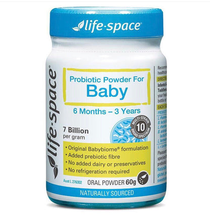 澳洲 Life-Space 嬰兒益生菌粉劑 (6個月-3歳）60g - La Fée Beauty