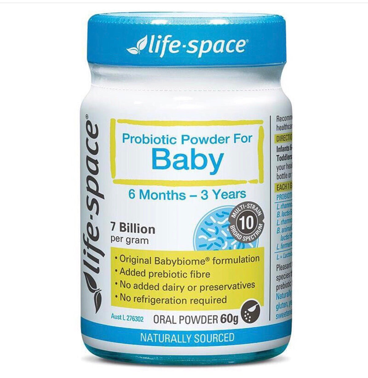 澳洲 Life-Space 長青益生菌（60歲或以上）60g - La Fée Beauty