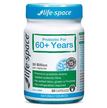 澳洲 Life-Space 長青益生菌（60歲或以上）60g - La Fée Beauty