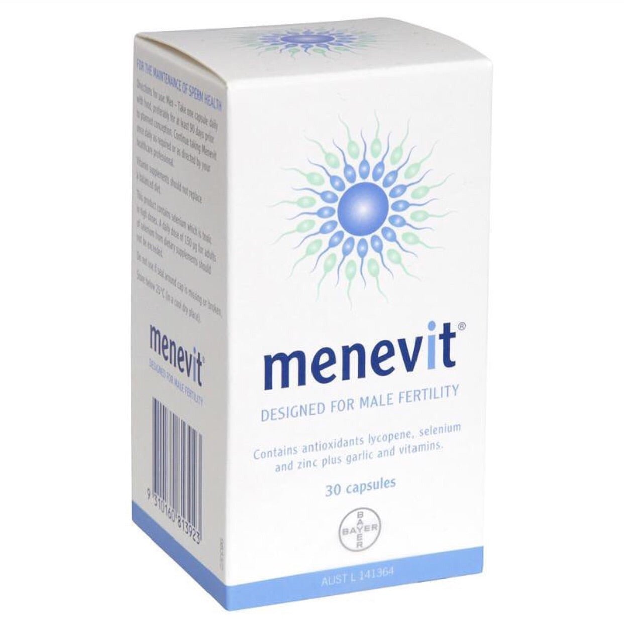 Menevit 愛樂維男士營養素/改善精子 男性備孕 90粒 - La Fée Beauty