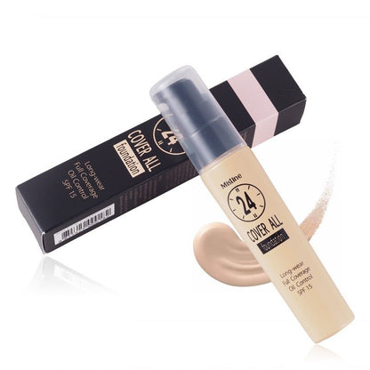 泰國 Mistine 24小時隔離霜輕薄保濕粉底液 - La Fée Beauty