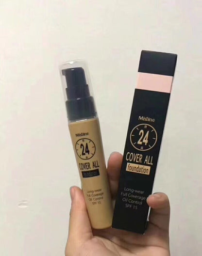 泰國 Mistine 24小時隔離霜輕薄保濕粉底液 - La Fée Beauty