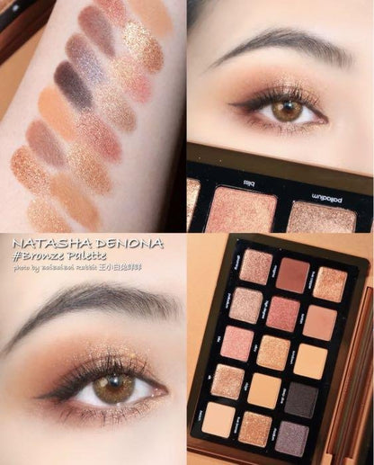NATASHA DENONA Bronze Eyeshadow Palette - La Fée Beauty