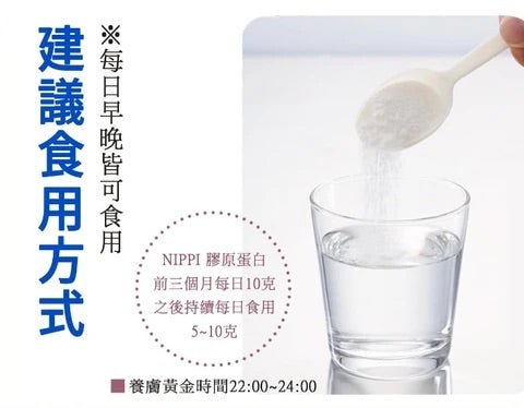 日本 NIPPI膠原蛋白100 1盒/110g x 3袋 - La Fée Beauty