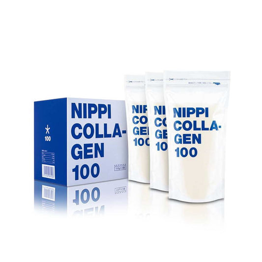 日本 NIPPI膠原蛋白100 1盒/110g x 3袋 - La Fée Beauty