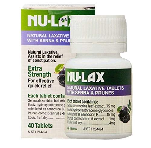澳洲 Nu-Lax樂康膏加強西梅味清腸片40粒 - La Fée Beauty
