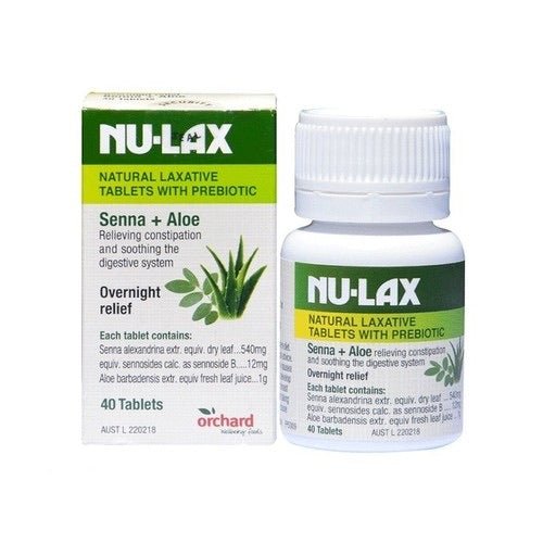 Nulax樂康片天然益生元通肠片40粒 - La Fée Beauty
