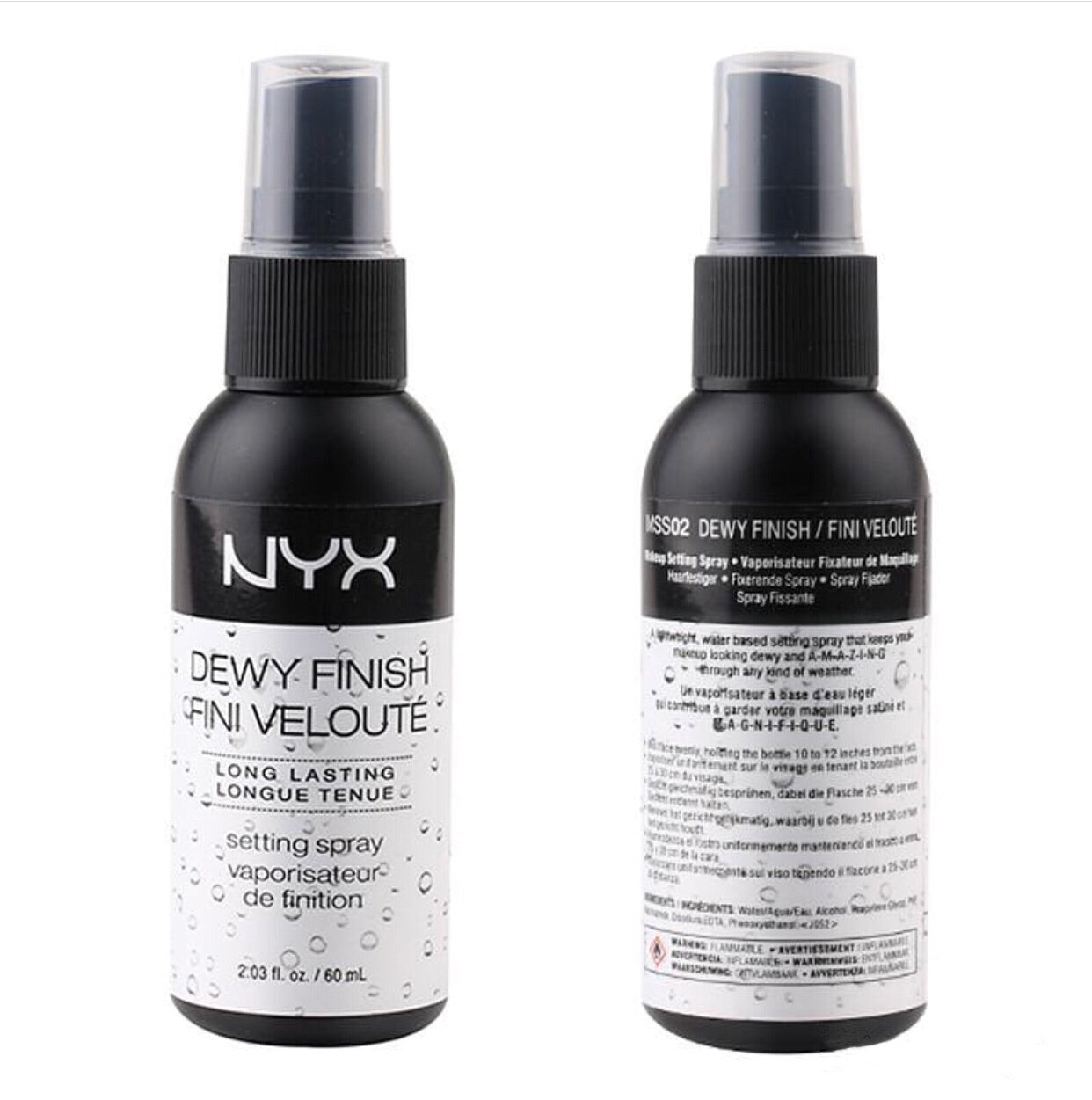 NYX 霧面定妝噴霧 60ML - La Fée Beauty