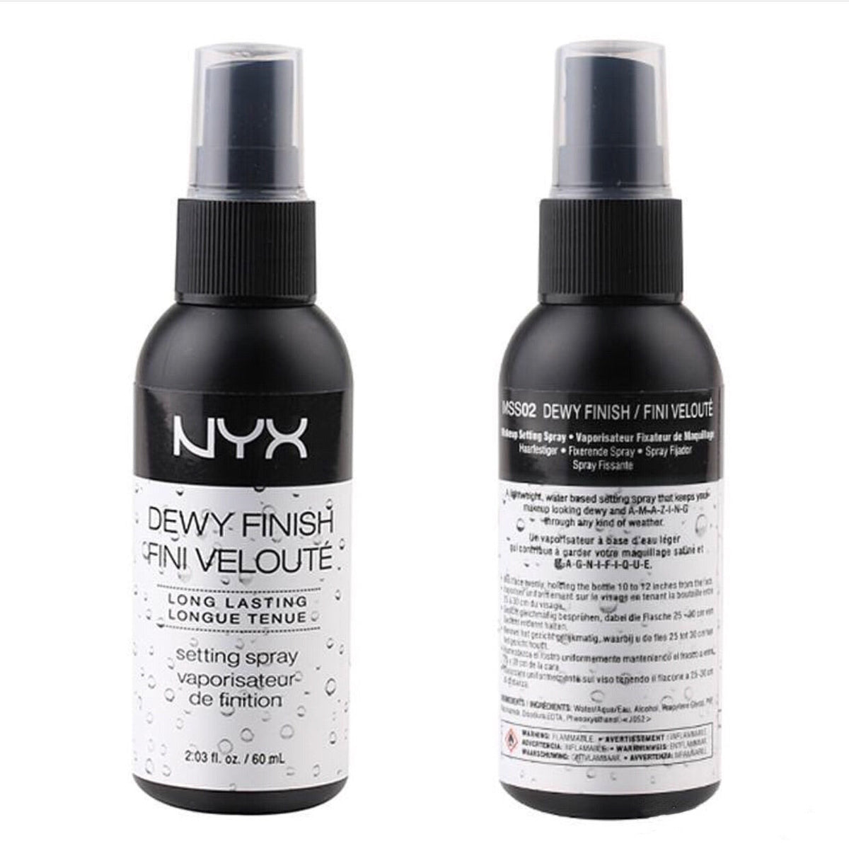 NYX 霧面定妝噴霧 60ML - La Fée Beauty