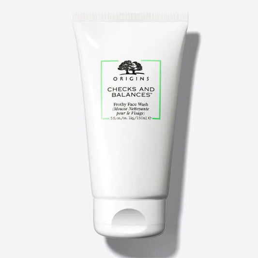 Origins悅木之源 CHECKS AND BALANCES™ Frothy Face Wash 衡膚泡沬潔面霜 150ml - La Fée Beauty