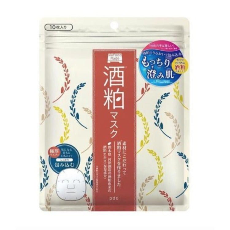 日本 PDC酒粕面膜片裝 10枚入 - La Fée Beauty