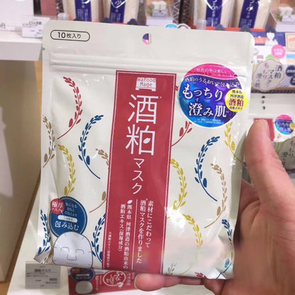 日本 PDC酒粕面膜片裝 10枚入 - La Fée Beauty