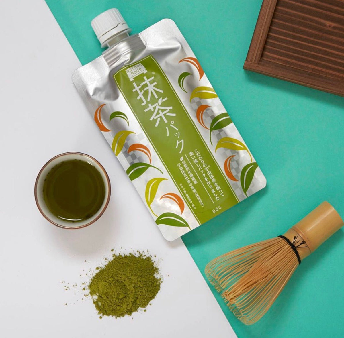 日本PDC Wafood Made 新款宇治抹茶塗抹式面膜 170g 清潔毛孔改善細紋 - La Fée Beauty