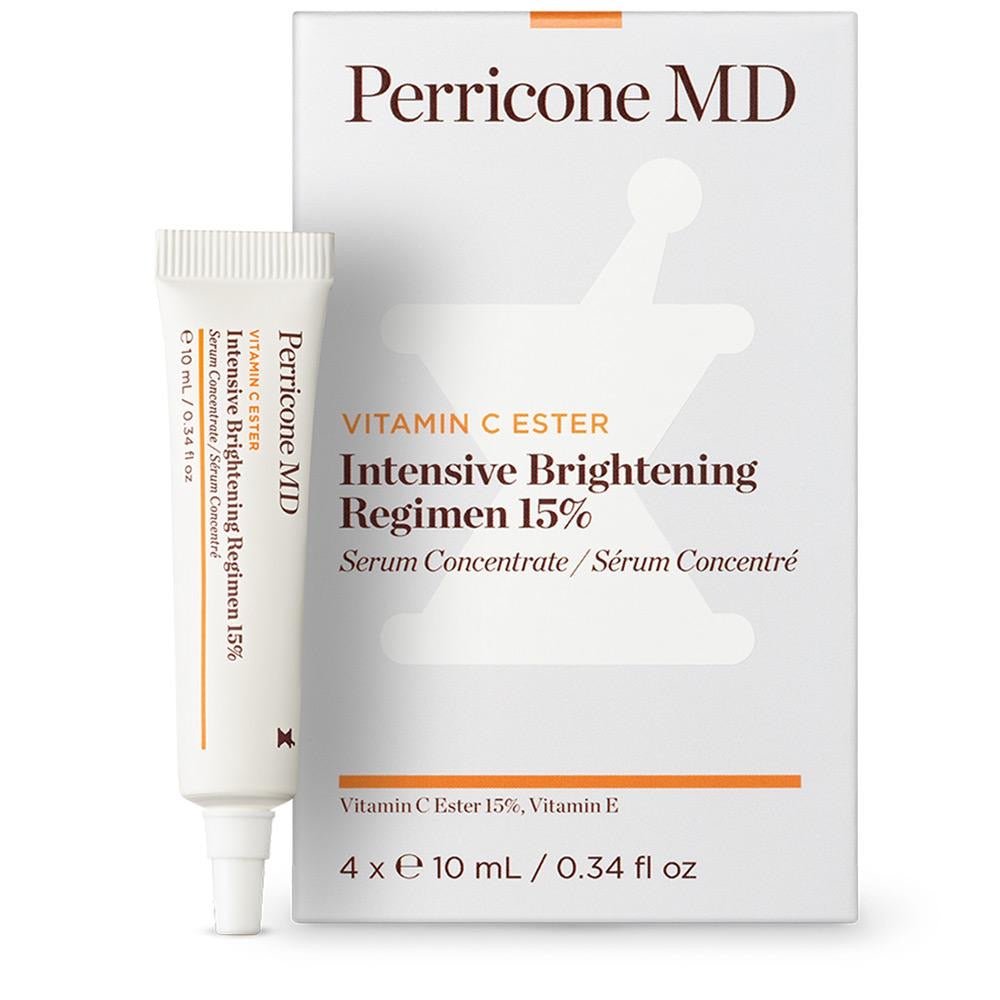 PERRICONE MD VITAMIN C ESTER INTENSIVE BRIGHTENING REGIMEN 15% 酯化維生素C vc美百提亮精華10ml*4支 - La Fée Beauty
