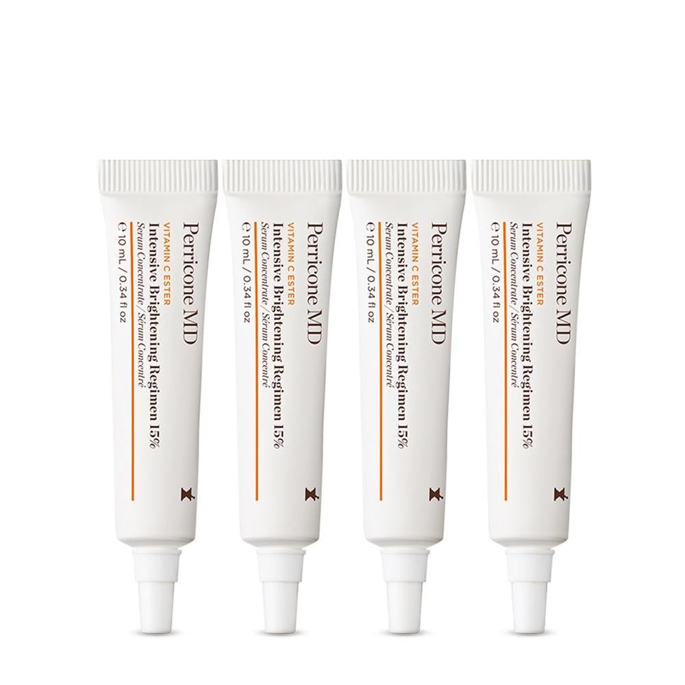 PERRICONE MD VITAMIN C ESTER INTENSIVE BRIGHTENING REGIMEN 15% 酯化維生素C vc美百提亮精華10ml*4支 - La Fée Beauty