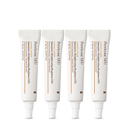 PERRICONE MD VITAMIN C ESTER INTENSIVE BRIGHTENING REGIMEN 15% 酯化維生素C vc美百提亮精華10ml*4支 - La Fée Beauty