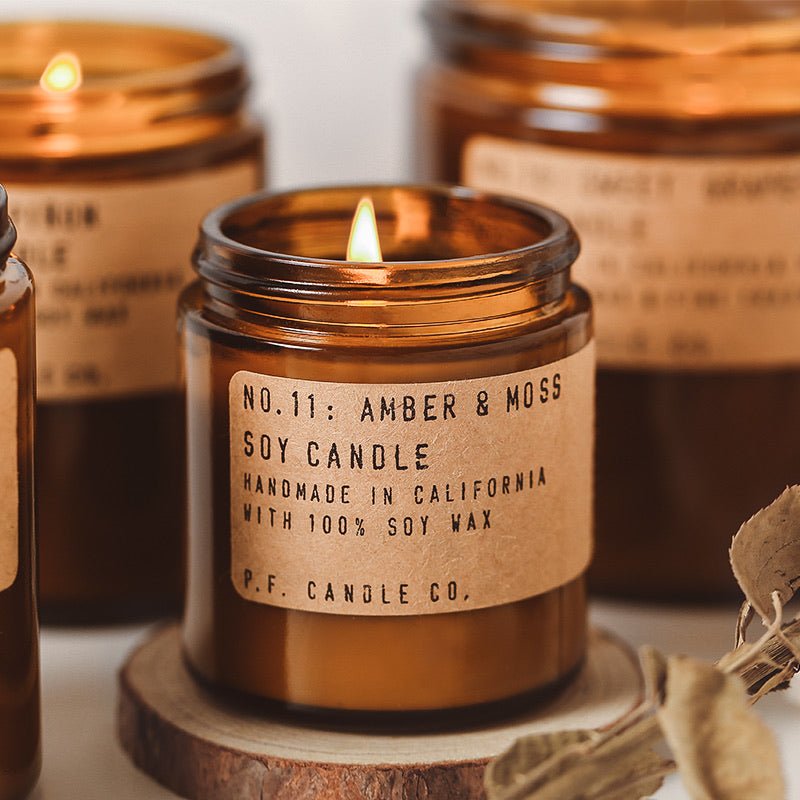 美國 P.F. CANDLE CO. NO. 11 琥珀&苔蘚 手工香氛蠟燭 - La Fée Beauty