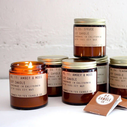 美國 P.F. CANDLE CO. NO. 11 琥珀&苔蘚 手工香氛蠟燭 - La Fée Beauty