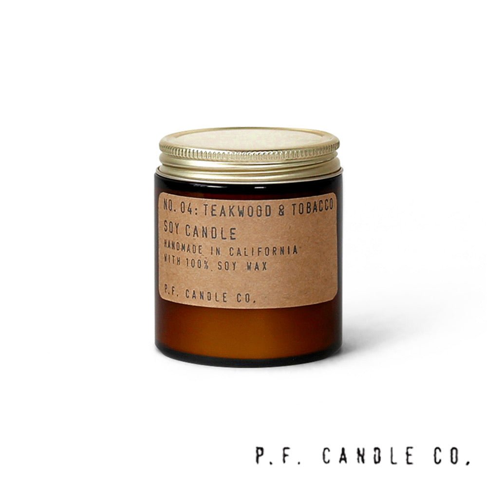美國 P.F. CANDLE CO. NO.04 柚木&菸草 手工香氛蠟燭 - La Fée Beauty