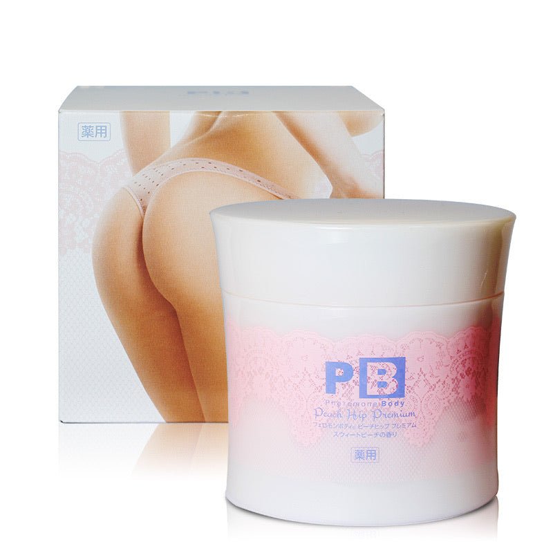 Pheromone body pb磨砂膏 蜜桃味 臀部橘皮黑斑去角質美臀磨砂膏500g - La Fée Beauty
