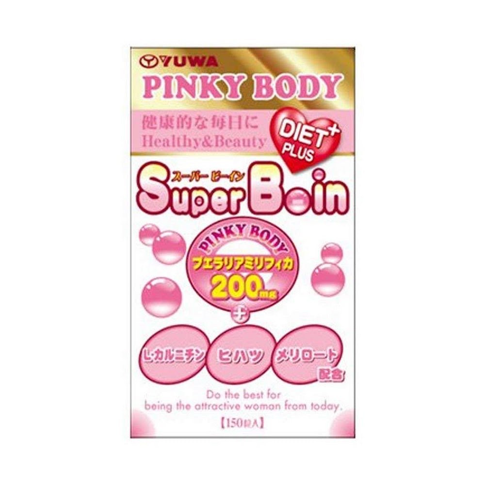PINKY BODY Super Boin Diet Plus 升級配方 左旋肉鹼野葛根豐胸丸 - La Fée Beauty
