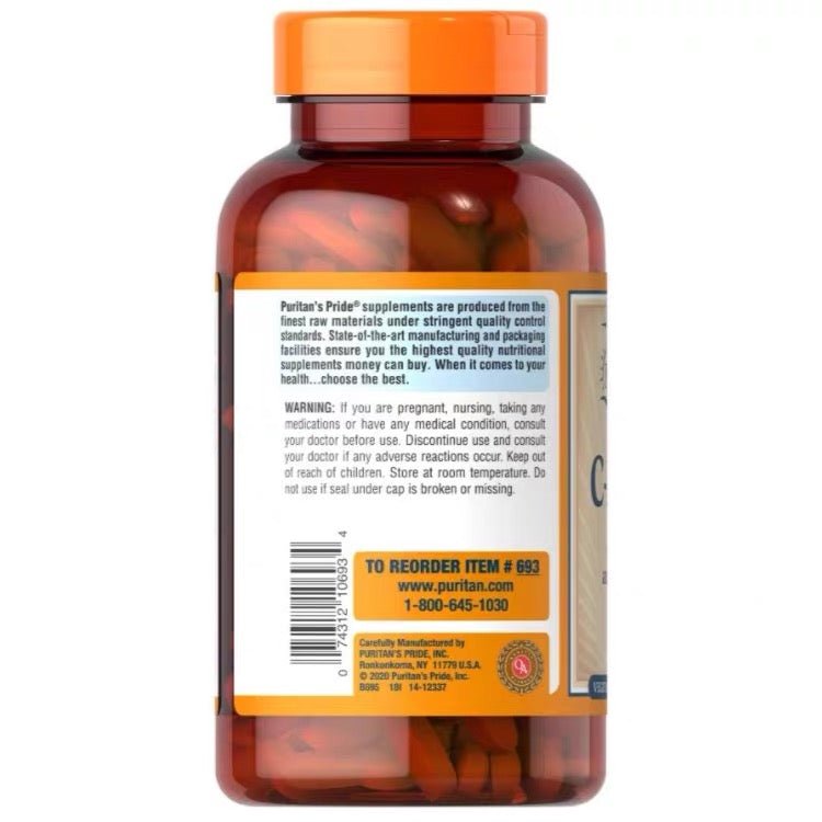 Puritan's Pride 普麗普萊 維生素C-1000mg 長效釋放配方 (含生物異黃酮和天然玫瑰果） 250粒 - La Fée Beauty