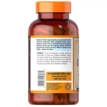 Puritan's Pride 普麗普萊 維生素C-1000mg 長效釋放配方 (含生物異黃酮和天然玫瑰果） 250粒 - La Fée Beauty