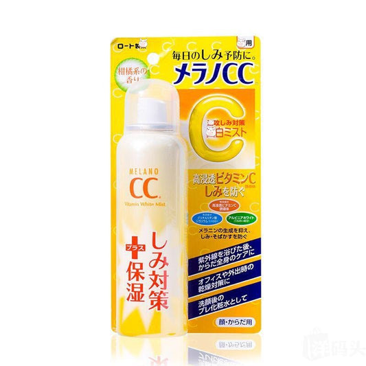日本 ROHTO樂敦CC爽膚水 VC美白淡斑化妝水保濕噴霧 100g - La Fée Beauty
