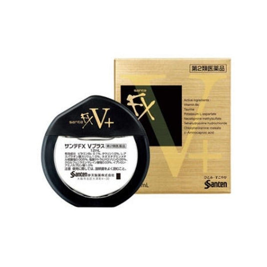 日本 參天SANTE FX V+眼藥水(金色) 12ml - La Fée Beauty