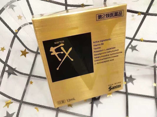 日本 參天SANTE FX V+眼藥水(金色) 12ml - La Fée Beauty