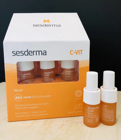 Sesderma 西班牙瑟斯德瑪 C-Vit水粉分離美白淡斑精華7mlx5支 - La Fée Beauty