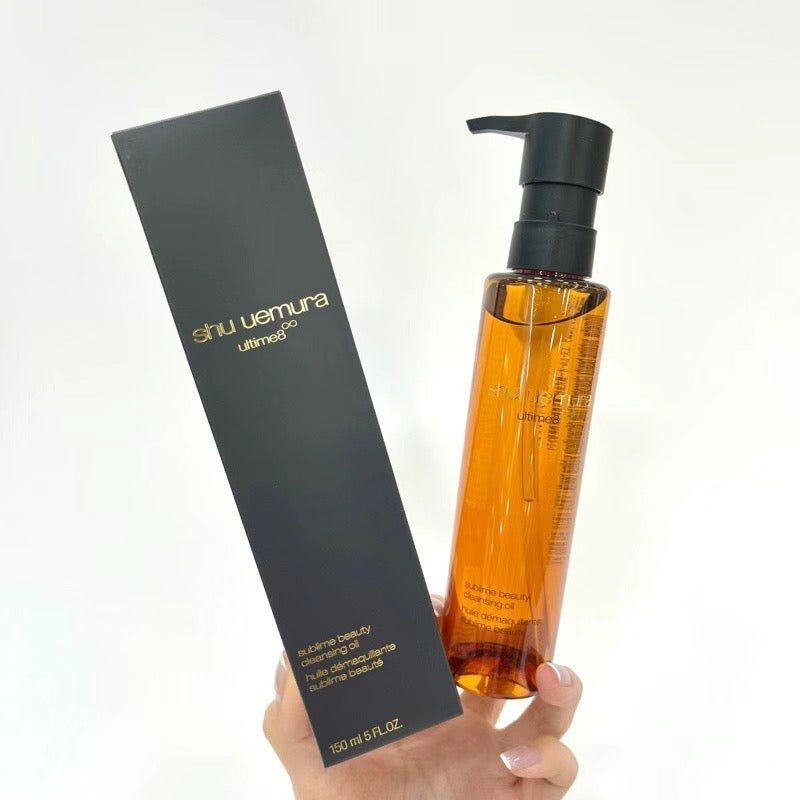 Shu uemura 植村秀 ultime8 黃金琥珀潔顏油 - La Fée Beauty