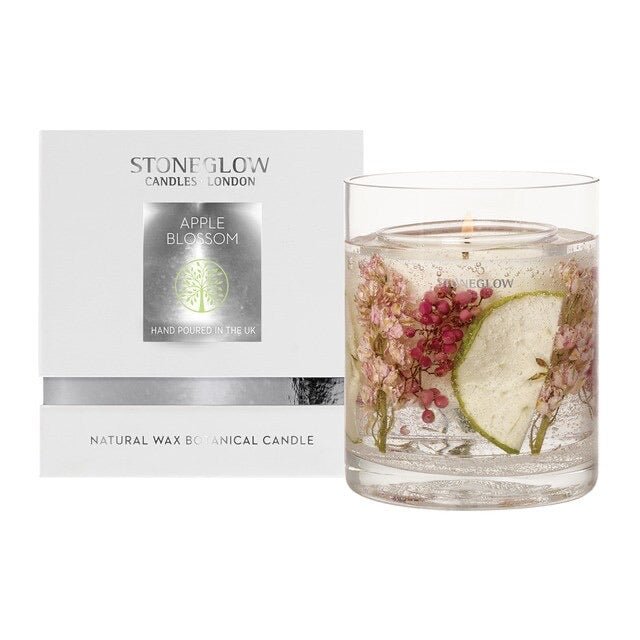 英國 STONEGLOW 天然香氛蠟燭 Apple Blossom 蘋果花 140g - La Fée Beauty