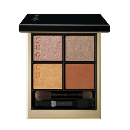 日本 本土版 SUQQU Signature Colour Eyes 四色眼影盤 10彩葉集 - La Fée Beauty