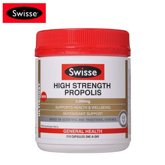 Swisse 高濃度蜂膠膠囊2000mg 210粒 - La Fée Beauty