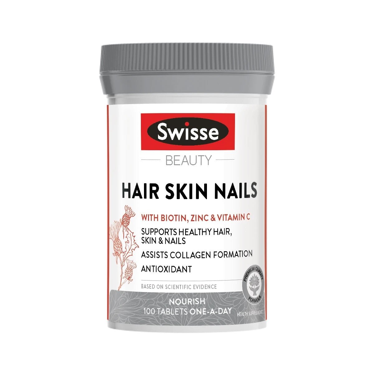 澳洲 Swisse Ultiboost 膠原蛋白片(維持健康頭髮、皮膚和指甲) 100片 - La Fée Beauty