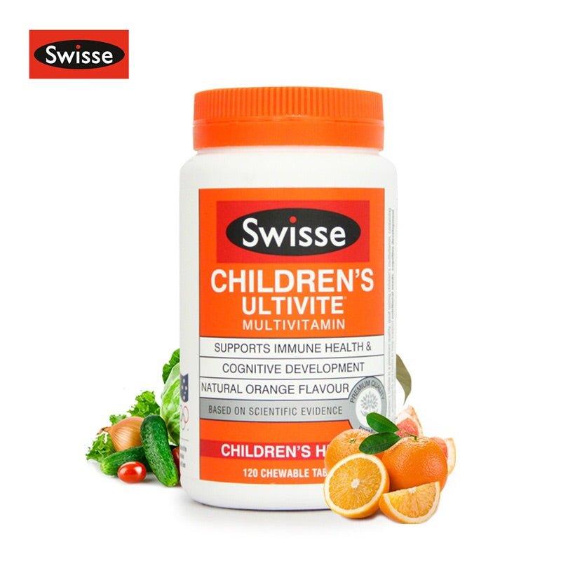 Swisse Ultiboost 兒童複合維生素 120粒 CHILDREN'S ULTIVITE MULTIVITAMIN - La Fée Beauty