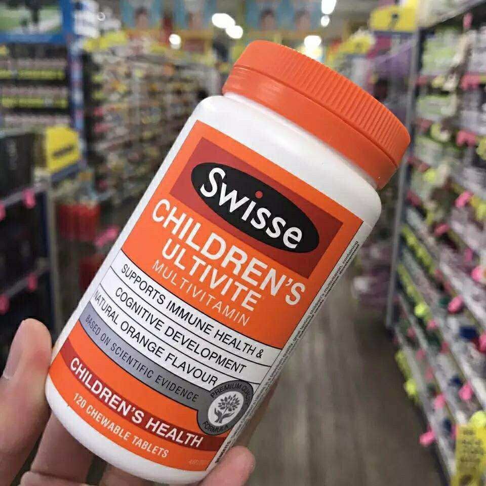 Swisse Ultiboost 兒童複合維生素 120粒 CHILDREN'S ULTIVITE MULTIVITAMIN - La Fée Beauty