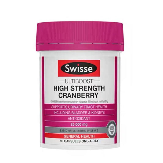 澳洲 Swisse Ultiboost 高濃度蔓越莓精華 30粒/90粒裝 - La Fée Beauty